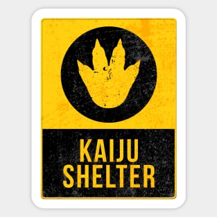 KAIJU SHELTER Sticker